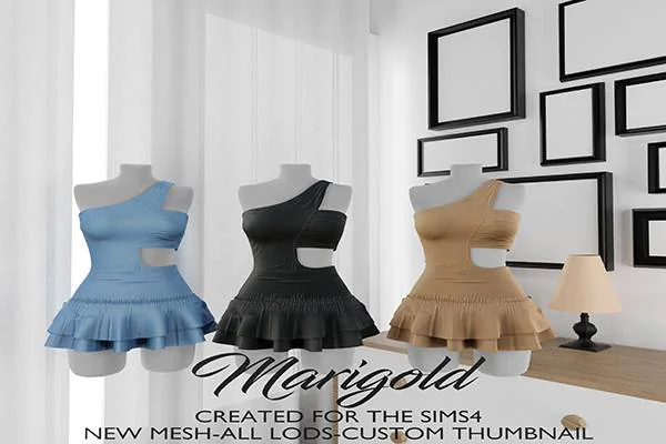 MARIGOLD TS4_ MENINAVIPLOJA DRESS