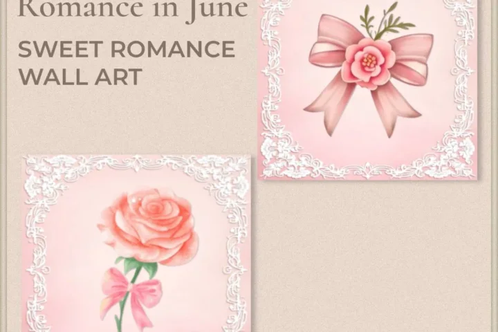 Romance in June Sweet Wall Art