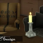 A candle holder that fits anywhere