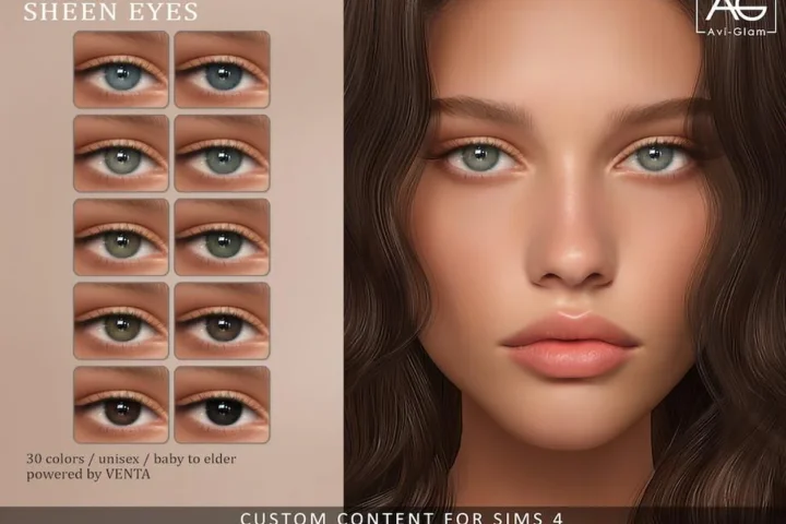 Линзы "Sheen Eyes" Автор Avi-Glam