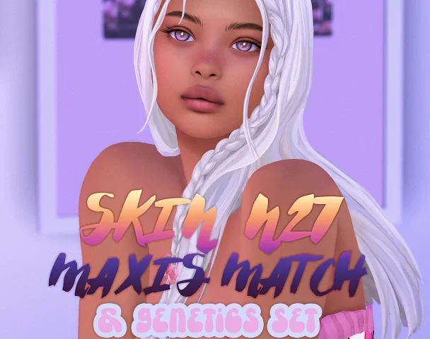 Obscurus - Skin N27 Maxis Match & Genetics