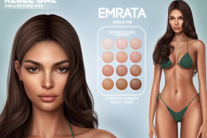 Женский скинтон - Emrata Skin & Overlay