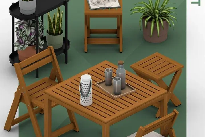Набор для Балкона / Evergreen Balcony Set