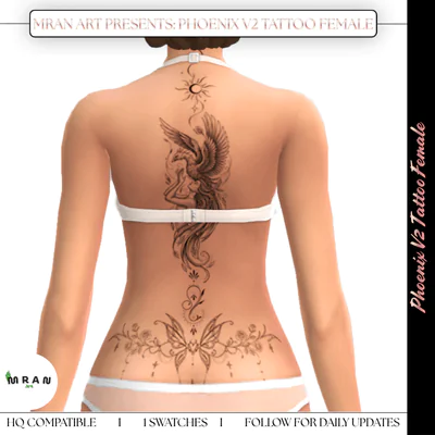 Phoenix V2 Tattoo Female