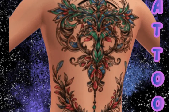Jane Tattoos JTN1702 - Basegame Compatible
