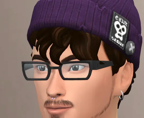 (REQUIRES GRUNGE REVIVAL) Purple Beanie Recolour