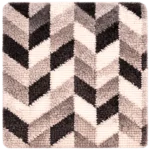 Grey Scale Living – Plush Geometric Rug Collection
