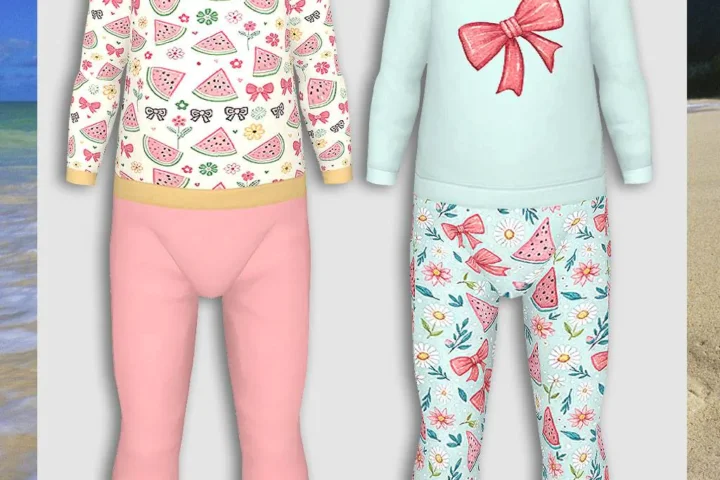 Toddler Sweet Watermelons Pajamas