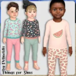 Toddler Sweet Watermelons Pajamas