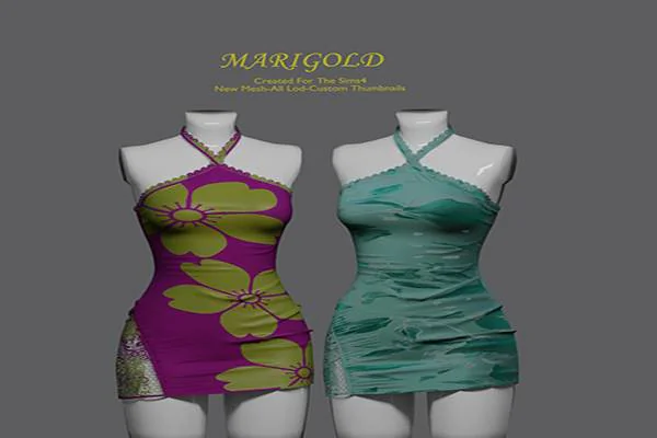 MARIGOLD TS4 Shakira Mini Dress
