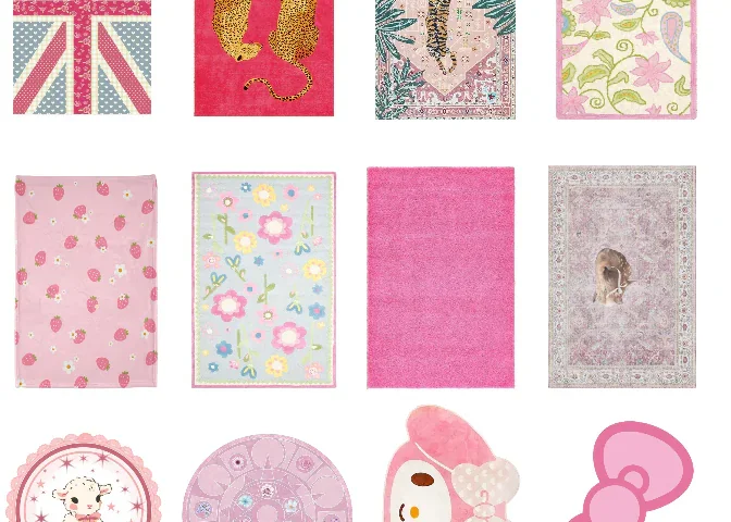 pink carpets