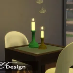 A slightly smaller candle holder