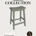 Sims4Luxury - Farmhouse - Barstool