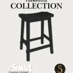 Sims4Luxury - Farmhouse - Barstool