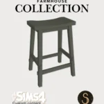 Sims4Luxury - Farmhouse - Barstool