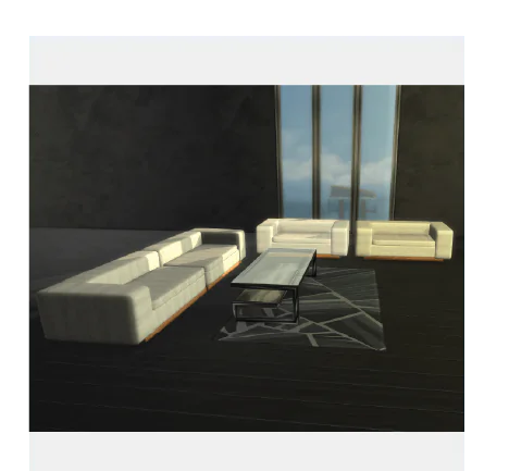 GRZZDESIGNS_ High Rise Sofa Set