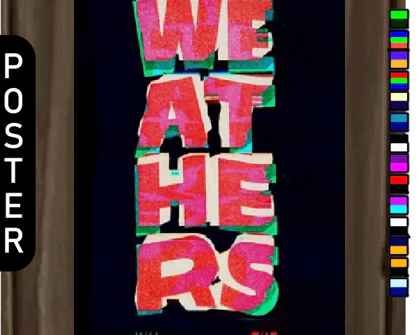 🖼️ [ESI] Glitch Weather (Poster)