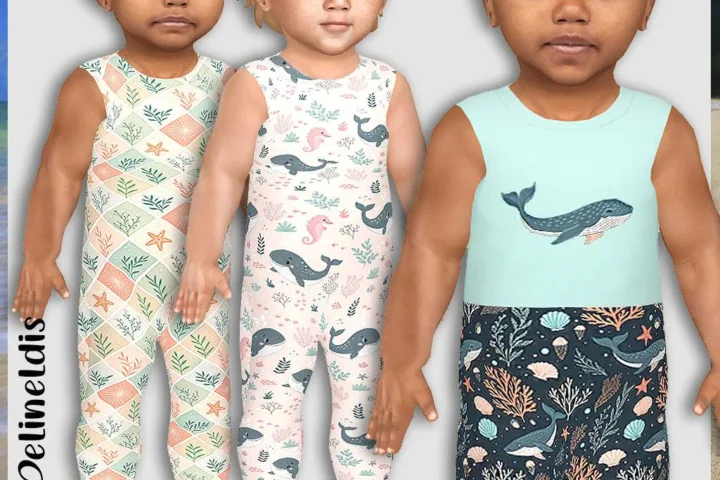 Infants Underwater Jumpsuits