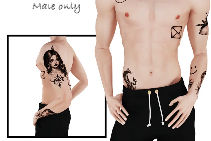 Male tattoo #101