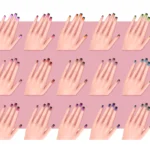 Black French Nails