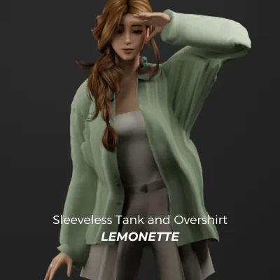 Tank & Overshirt