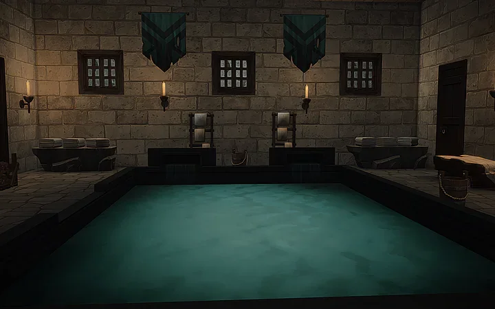 The Medieval baths of Hendford