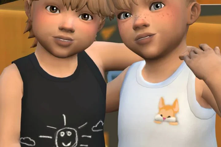 Brother's Set Hair Version 1 - Toddlers