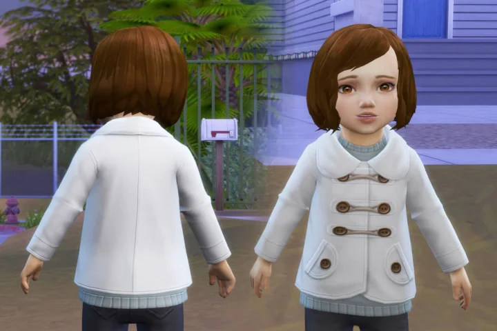 Coat Wool for Toddlers