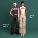 Midnight in Hong Kong - Qipao Top
