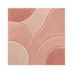 Rose Gold Reverie – Plush Abstract Rug Collection