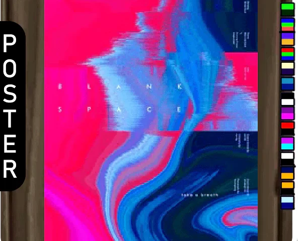 🖼️ [ESI] Fluid Glitch (Poster)