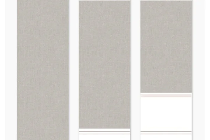 Sims4Luxury - Grey Linen - Wallpapers