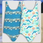 Toddler Blue Ocean Swimsuit