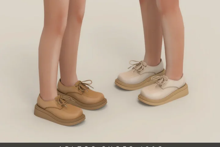 Chunky Derby Shoes Child Arltos