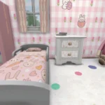Bunny themed child room (girl)