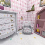 Bunny themed child room (girl)