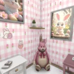 Bunny themed child room (girl)