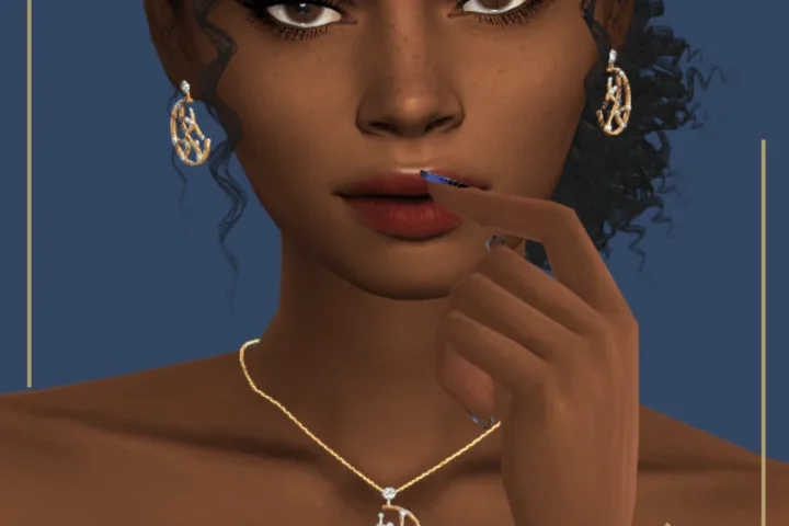 Constellation Circle Earrings