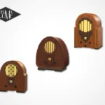Philpes 1933 Vintage Radio Set