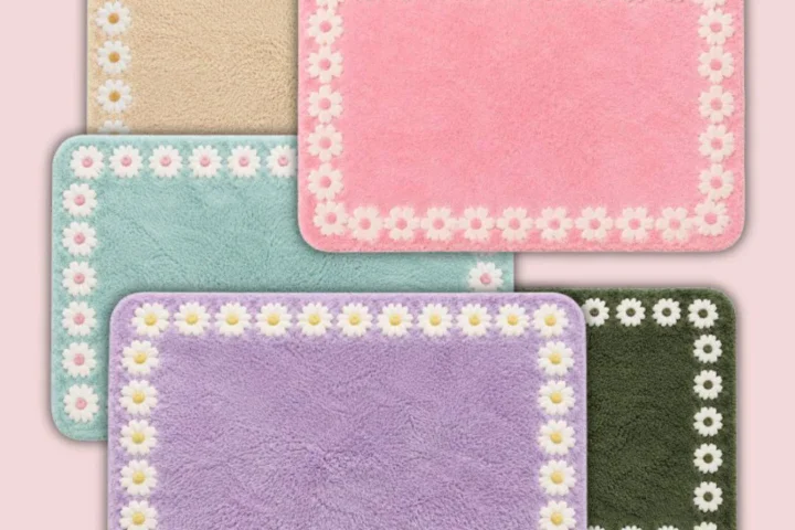 Daisy Daydreams – Plush Floral Rug Collection