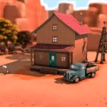 Recreating Courage the Cowardly Dog's House