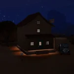 Recreating Courage the Cowardly Dog's House