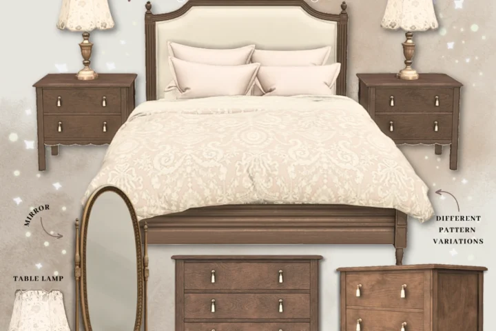 Мебель в спальню - Traditional Bedroom Part 1