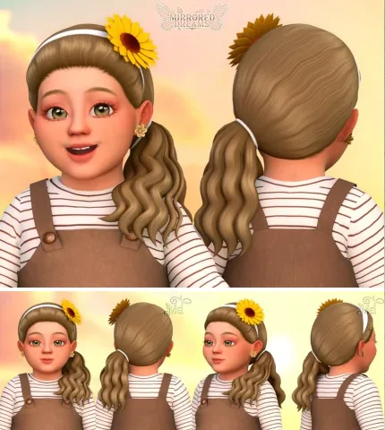 Mirrored Dreams - Miriam's Hair + Sunflower Tiara Colors