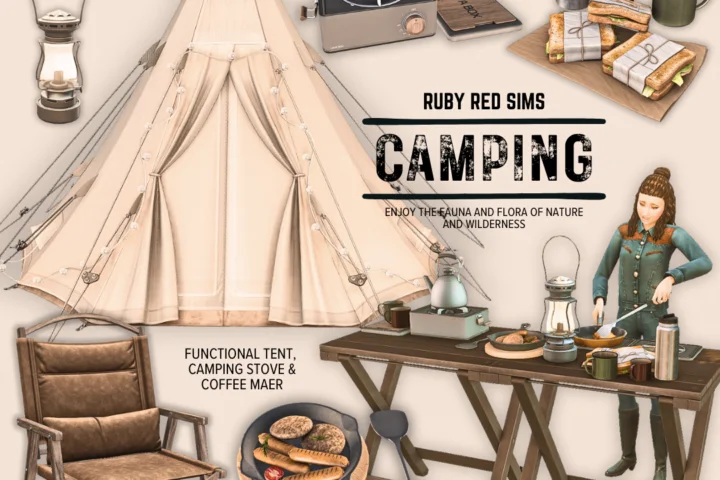 Набор для лесного кемпинга - RubyRed - Forest Camping Set