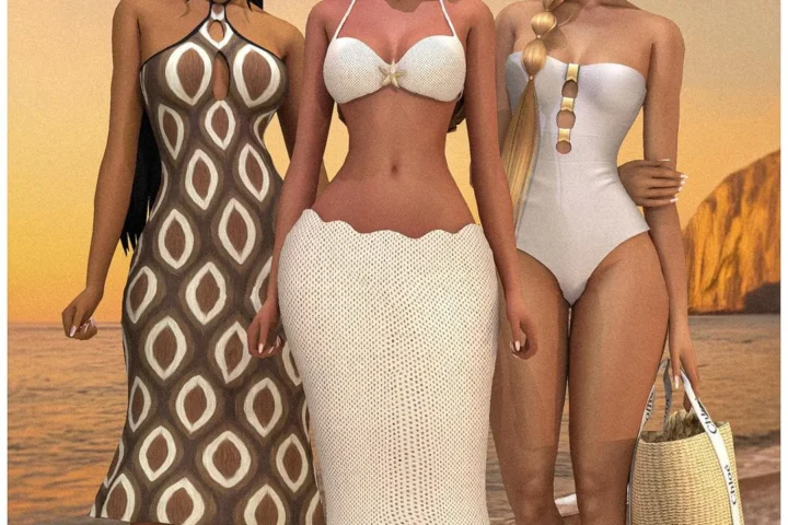 Коллекция пляжной одежды Bronzed Beauty