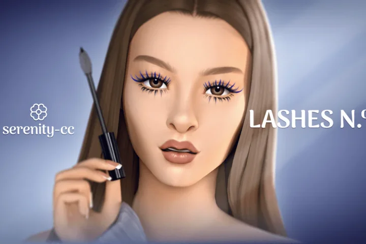 Ресницы 3D Eyelashes N1