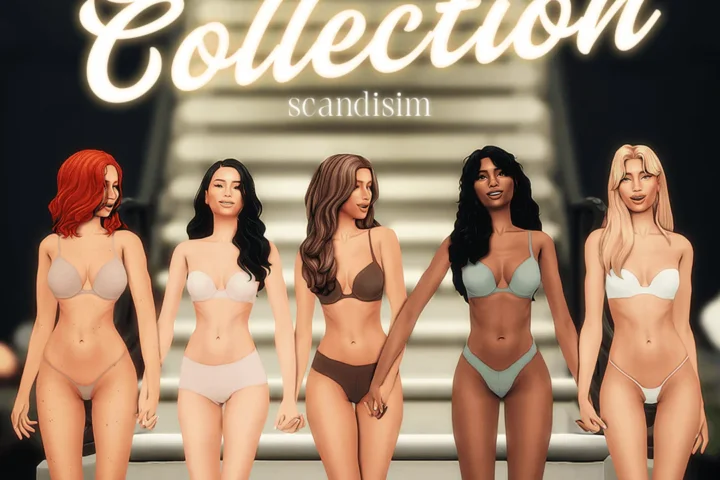 Набор нижнего белья (элементы одежды и замена базового) The Seamless Collection
