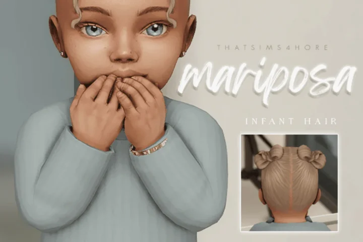 Детская прическа Mariposa