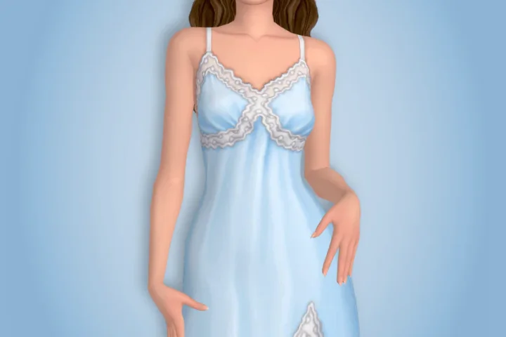 Wedding Night Silk Dress